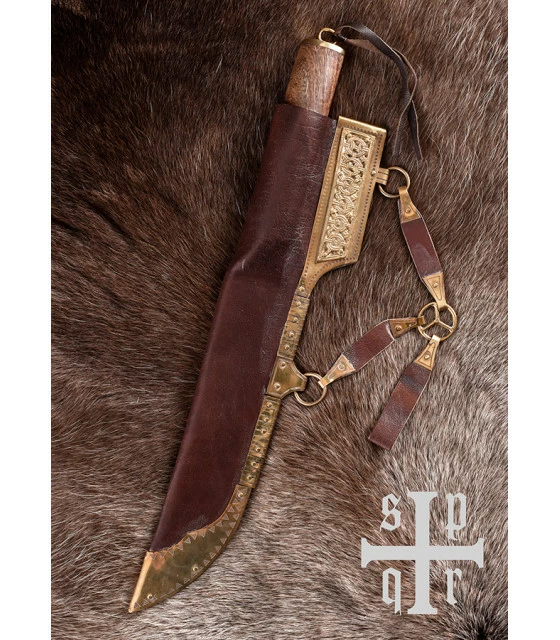 SPQR Knife Six viking wood bone 3 SPQR Knife Six viking wood bone - Image 3