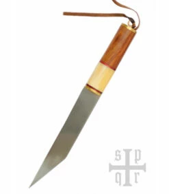 SPQR Knife Six viking wood bone