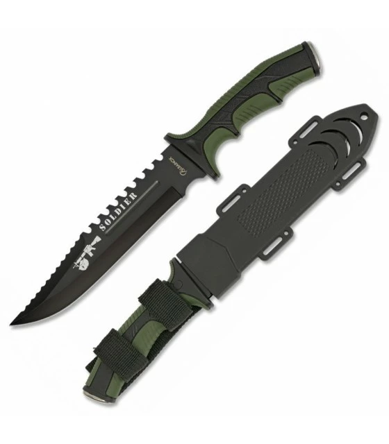 Albainox Knife Soldier Green 1 Albainox Knife Soldier Green