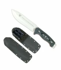 Cudeman Knife survival Spartan black Kydex