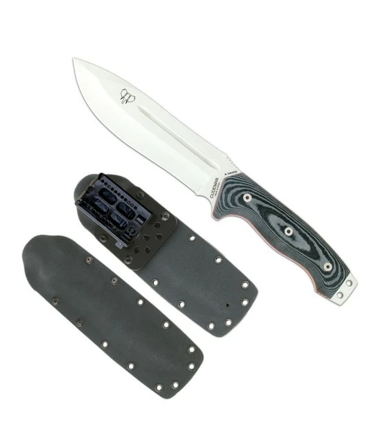 Cudeman Knife survival Spartan black Kydex 1 Cudeman Knife survival Spartan black Kydex