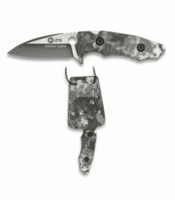 Knife tactical K25 black python with holster kydex