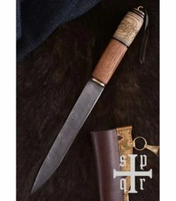 SPQR Knife Viking, Damascus Steel 9 SPQR Knife Viking, Damascus Steel -Fives Knives Sales 2022 knife viking damascus steel 2