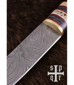 SPQR Knife Viking Damask 11 SPQR Knife Viking Damask -Fives Knives Sales 2022 knife viking damask 4