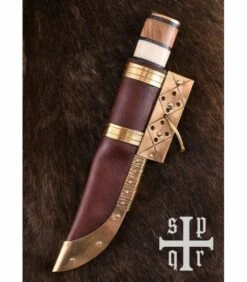 SPQR Knife Viking Seax, Damascus Steel 15 SPQR Knife Viking Seax, Damascus Steel -Fives Knives Sales 2022 knife viking seax damascus steel 7