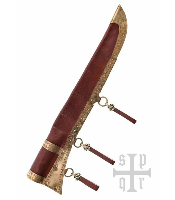 SPQR Knife viking Seax, fist nut and bone 2 SPQR Knife viking Seax, fist nut and bone - Image 2