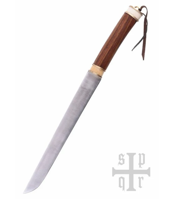 SPQR Knife viking Seax, fist nut and bone 1 SPQR Knife viking Seax, fist nut and bone