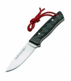 Kodiak survival knife by Muela black handle micarta