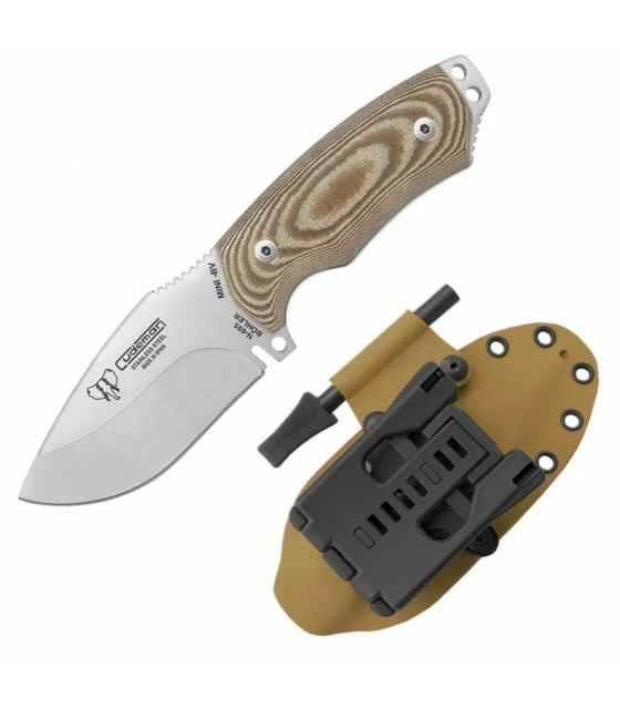 Cudeman Kydex Green Mini Beret Survival Knife 1 Cudeman Kydex Green Mini Beret Survival Knife