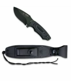 Micarta handle tactical knife Cudeman