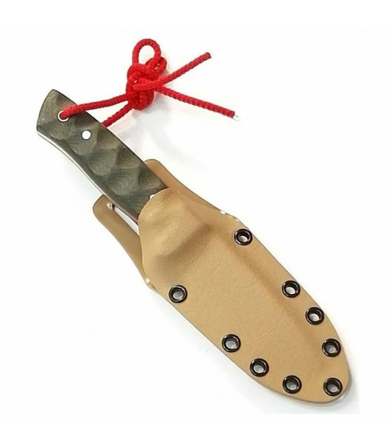 Muela Kodiak sports knife, micarta handle and desert Kydex sheath 2 Muela Kodiak sports knife, micarta handle and desert Kydex sheath - Image 2