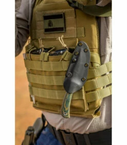 Muela Terrier tactical knife with Kydex sheath