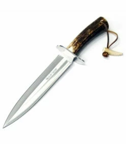 Muela Viking hunting knife with MoVa steel blade