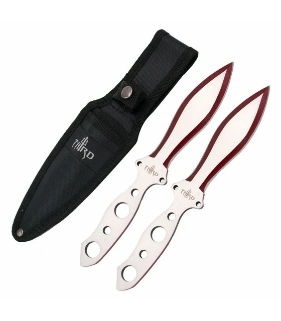 Third Pitchers of a single edge, silver finish - red 1 Third Pitchers of a single edge, silver finish - red