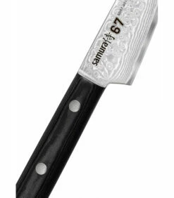 Samura Damascus 67 paring knife, blade 98 mm. -Fives Knives Sales 2022 samura damascus 67 paring knife blade 98 mm 2
