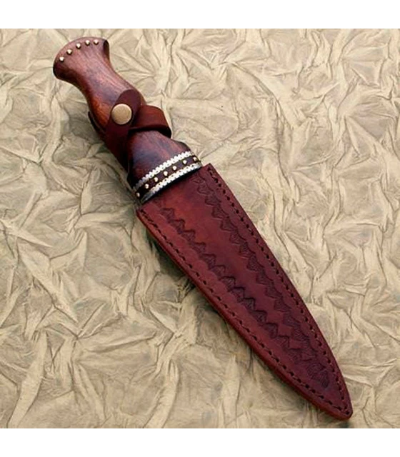 Windlass Steel Crafts Scottish knife Sgian Dubh blade in Damascus Steel 2 Windlass Steel Crafts Scottish knife Sgian Dubh blade in Damascus Steel - Image 2