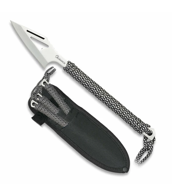 Set 3 Albainox single edge throwing knives with triangulated blade 1 Set 3 Albainox single edge throwing knives with triangulated blade