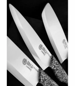 Set 3 ceramic knives Samura INCA series 6 Set 3 ceramic knives Samura INCA series -Fives Knives Sales 2022 set 3 ceramic knives samura inca series 2