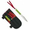 Albainox Set 3 Knives Launchers Stainless Steel