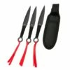 Third Set 3 knives throwers black