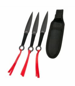 Third Set 3 knives throwers black