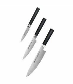 Set of 3 kitchen knives Samura MO-V