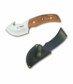 Cudeman Skinner knife handle olive leaf 7.5 cms.