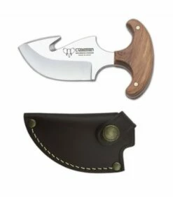 Cudeman Skinner knife handle olive leaf 8 cms.