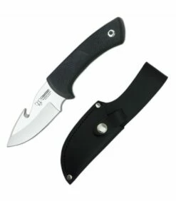 Cudeman Skinner rubber knife handle, blade 9 cms.