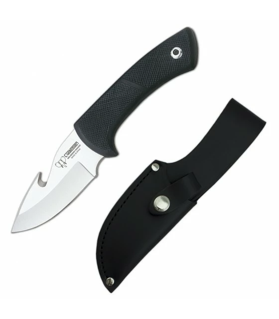 Cudeman Skinner rubber knife handle, blade 9 cms. 1 Cudeman Skinner rubber knife handle, blade 9 cms.
