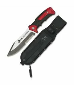 Tactical knife K25 red-black