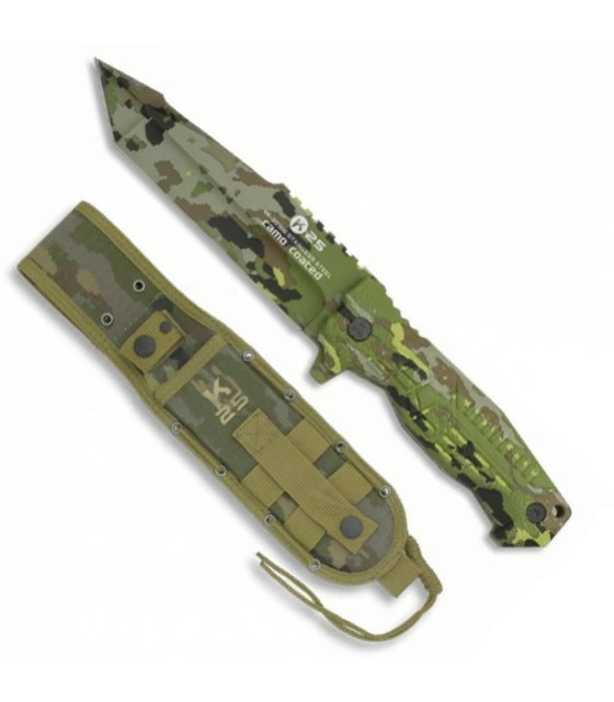 Tactical Knife K25 titanium camo SPCB 1 Tactical Knife K25 titanium camo SPCB