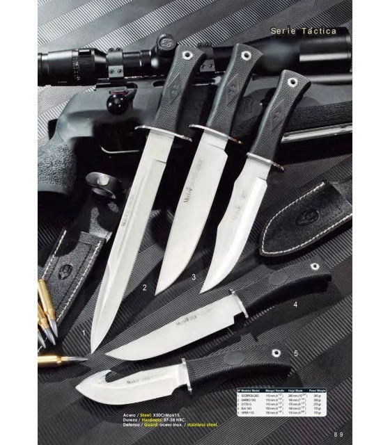 Muela Tactical knife rubber handle 4 Muela Tactical knife rubber handle - Image 4