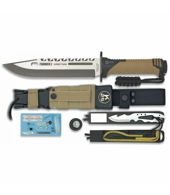 K25 Tactical Knife Thunder I Camo Sand 1 K25 Tactical Knife Thunder I Camo Sand