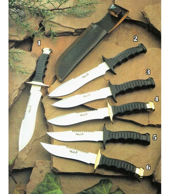 Muela Tactical knife with rubber grip 1 Muela Tactical knife with rubber grip