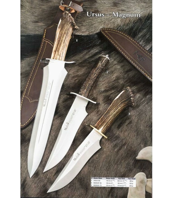 Muela Ursus-Magnum knife stag horn 1 Muela Ursus-Magnum knife stag horn