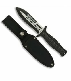 Albainox Wappar River black camouflage knife