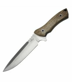 Third Zebrano hunting knife handle